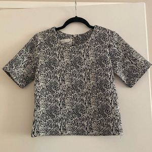 Bishop & Young Printed Short Sleeve, size S